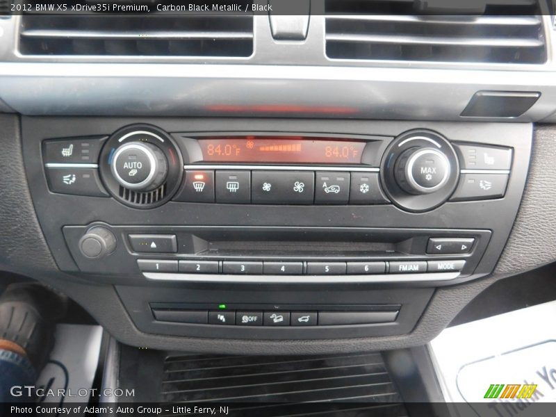 Carbon Black Metallic / Black 2012 BMW X5 xDrive35i Premium