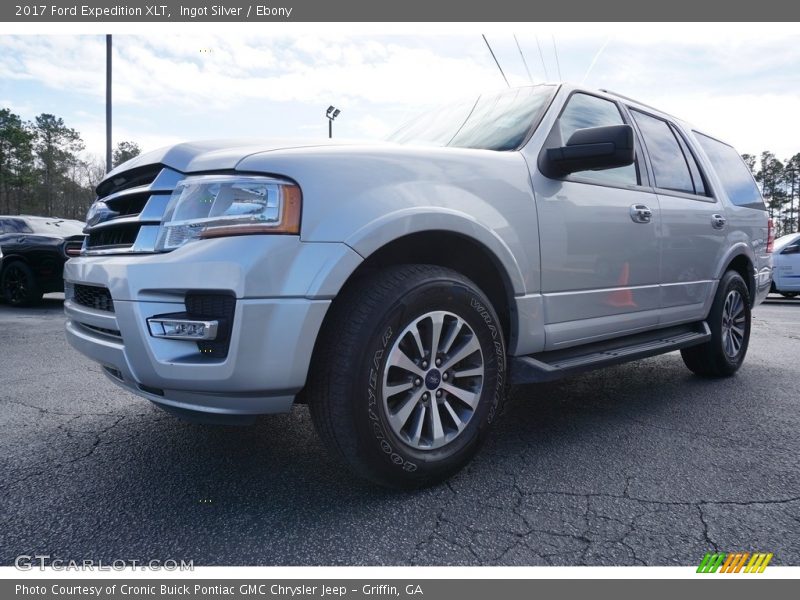 Ingot Silver / Ebony 2017 Ford Expedition XLT