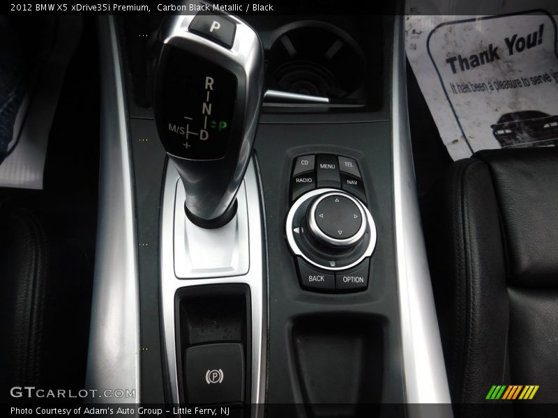 Carbon Black Metallic / Black 2012 BMW X5 xDrive35i Premium