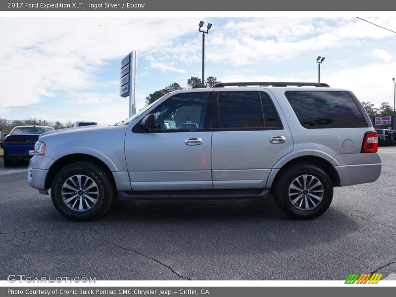 Ingot Silver / Ebony 2017 Ford Expedition XLT
