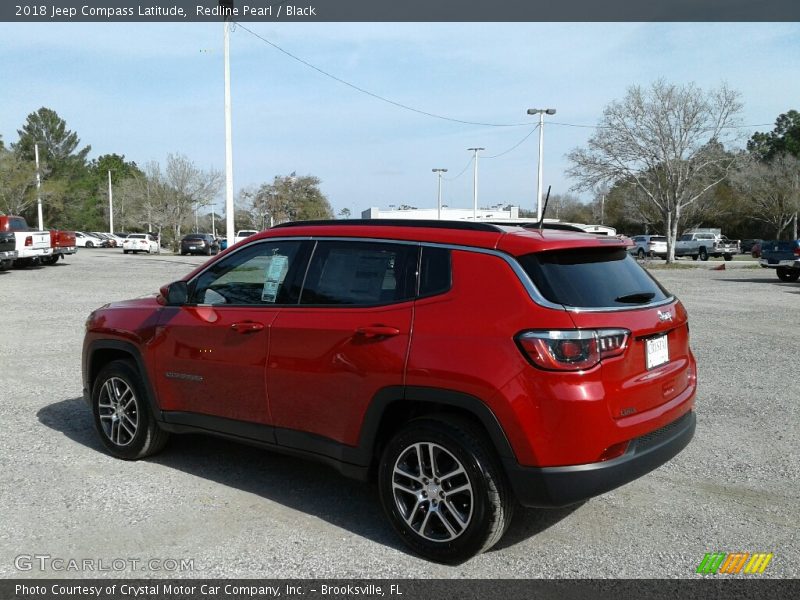 Redline Pearl / Black 2018 Jeep Compass Latitude