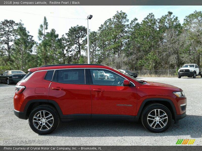 Redline Pearl / Black 2018 Jeep Compass Latitude