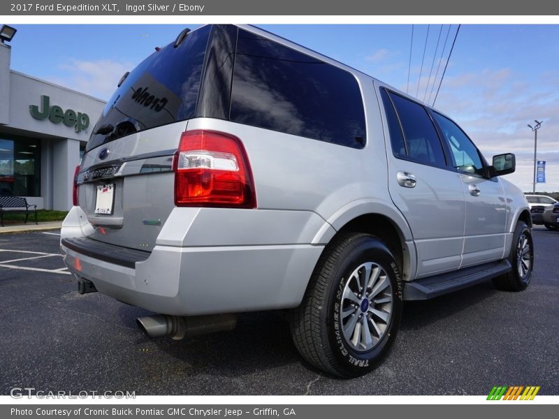 Ingot Silver / Ebony 2017 Ford Expedition XLT