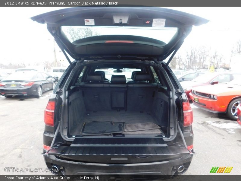 Carbon Black Metallic / Black 2012 BMW X5 xDrive35i Premium