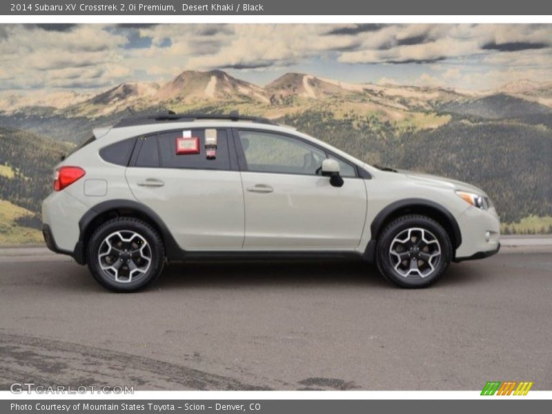 Desert Khaki / Black 2014 Subaru XV Crosstrek 2.0i Premium