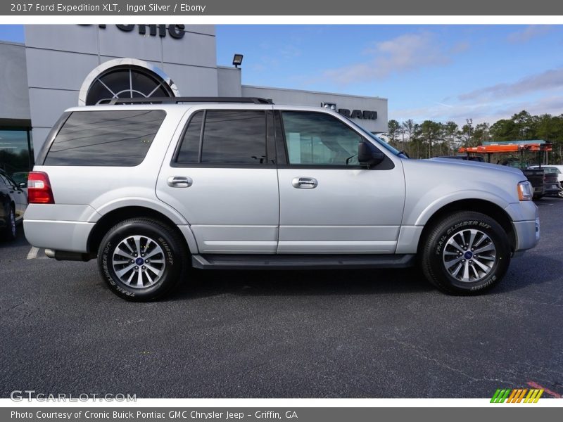 Ingot Silver / Ebony 2017 Ford Expedition XLT
