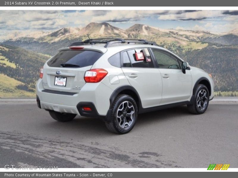 Desert Khaki / Black 2014 Subaru XV Crosstrek 2.0i Premium