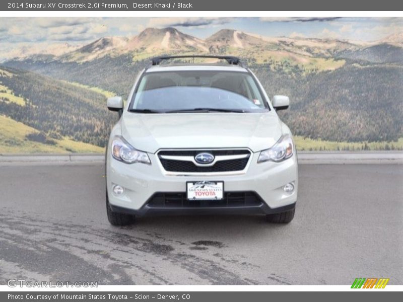 Desert Khaki / Black 2014 Subaru XV Crosstrek 2.0i Premium