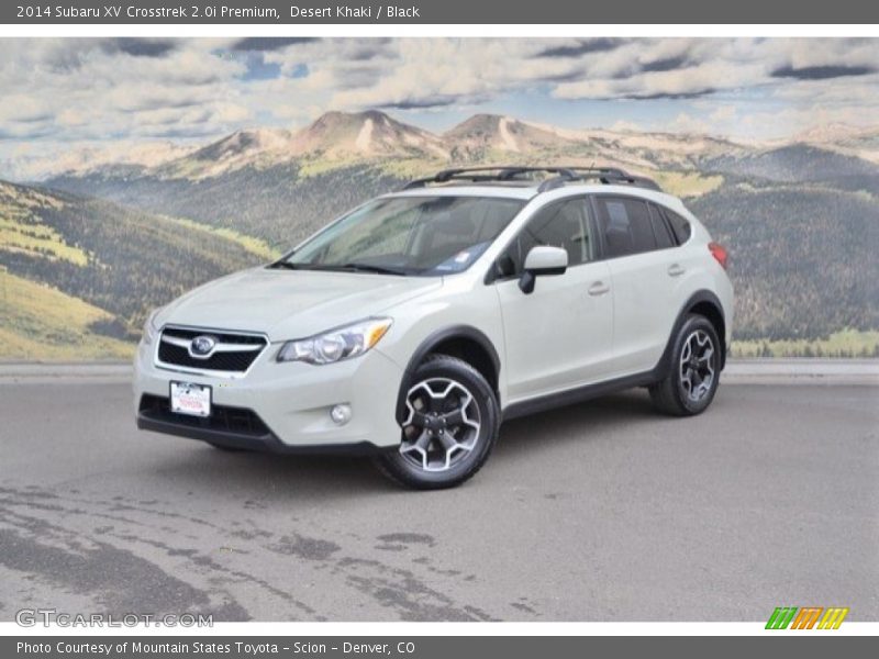 Desert Khaki / Black 2014 Subaru XV Crosstrek 2.0i Premium