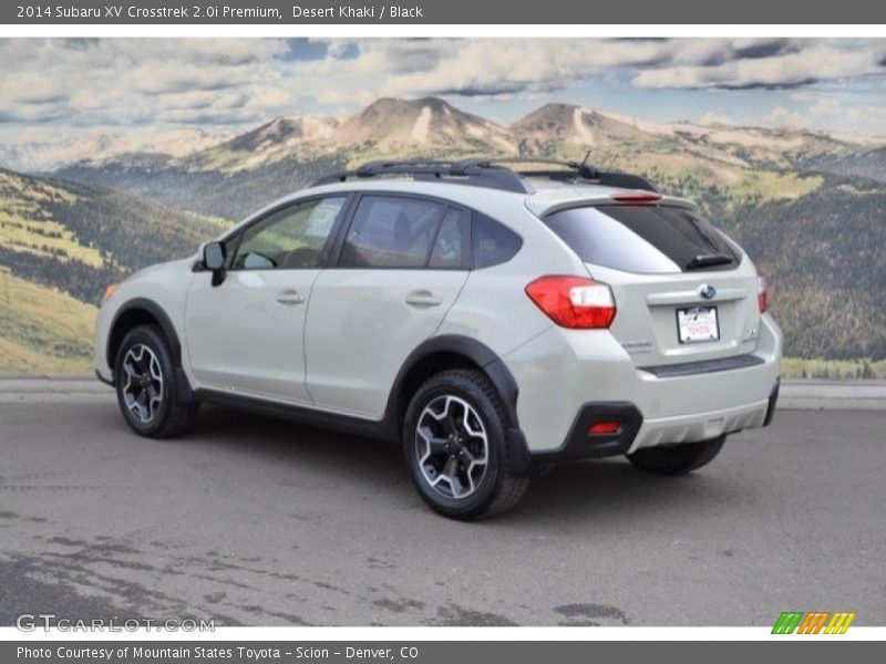 Desert Khaki / Black 2014 Subaru XV Crosstrek 2.0i Premium