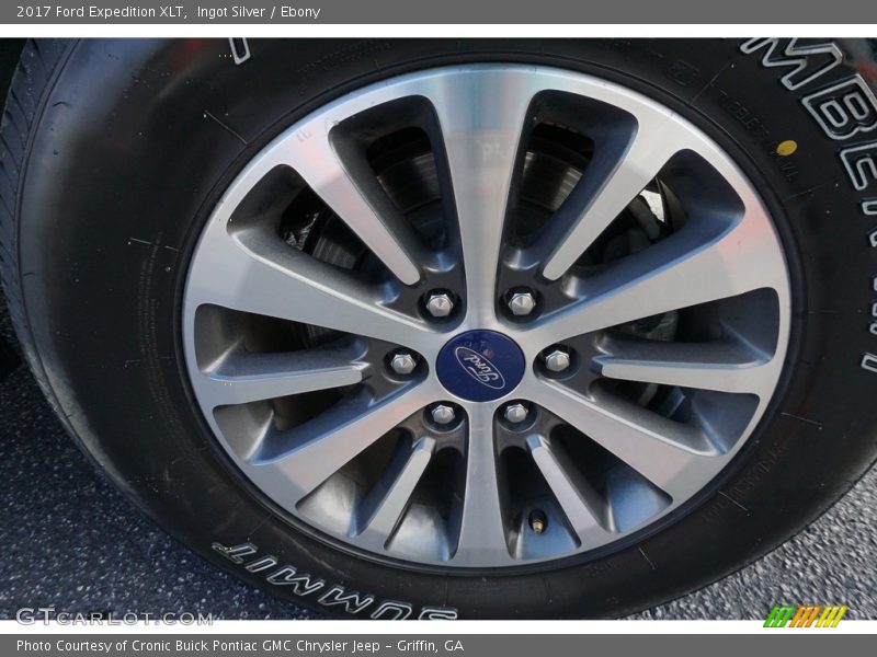 Ingot Silver / Ebony 2017 Ford Expedition XLT