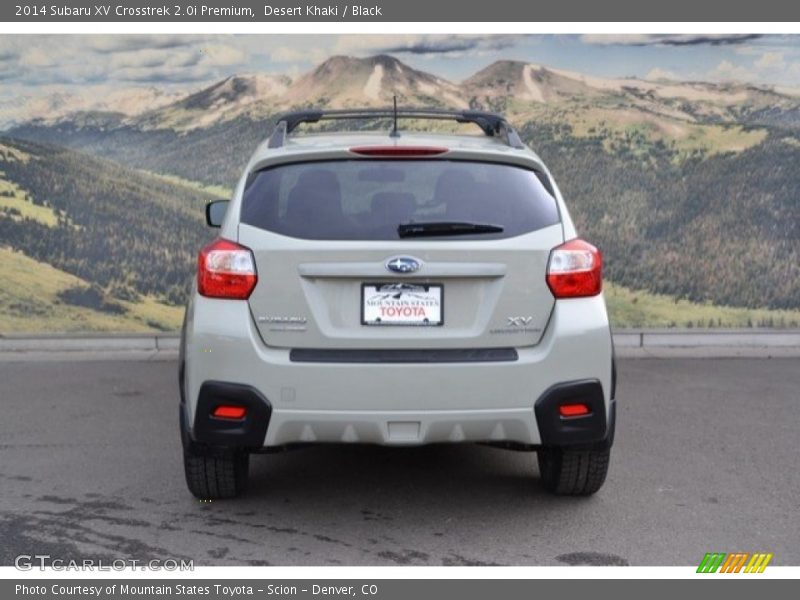 Desert Khaki / Black 2014 Subaru XV Crosstrek 2.0i Premium