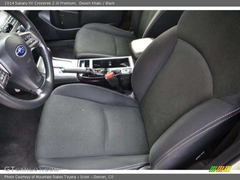 Desert Khaki / Black 2014 Subaru XV Crosstrek 2.0i Premium