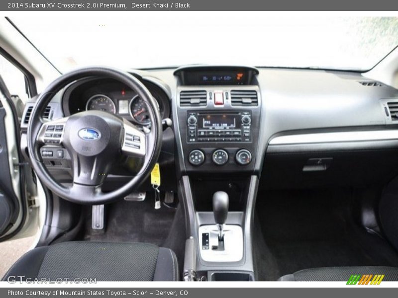 Desert Khaki / Black 2014 Subaru XV Crosstrek 2.0i Premium