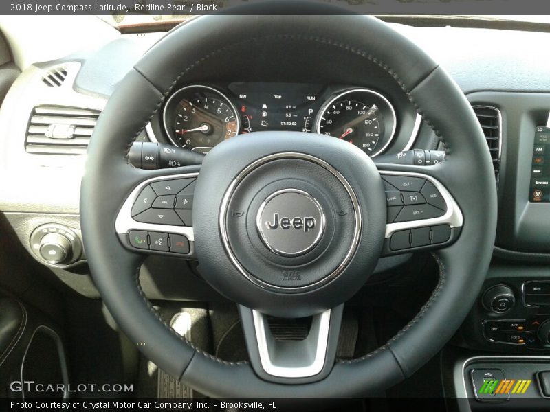 Redline Pearl / Black 2018 Jeep Compass Latitude