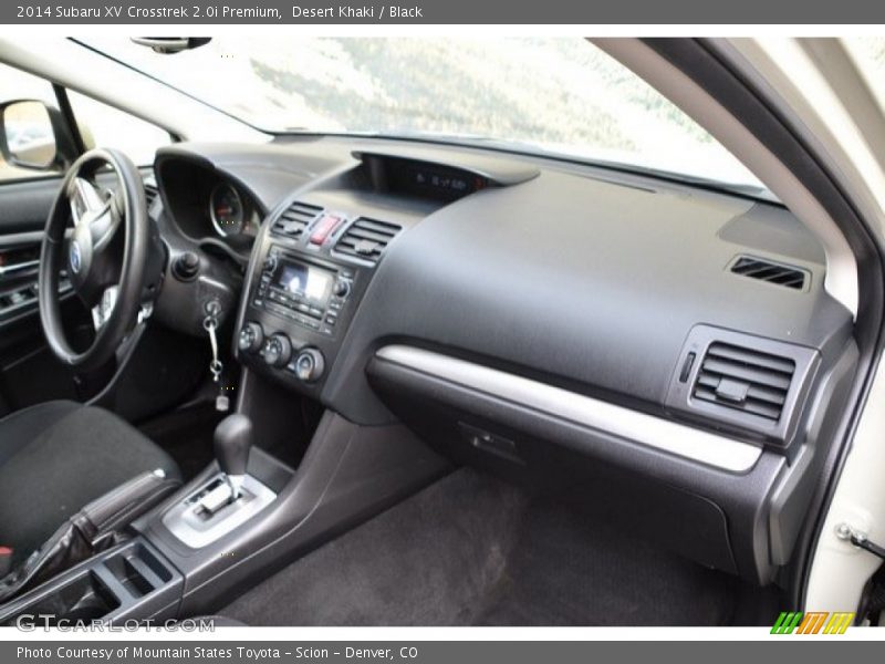 Desert Khaki / Black 2014 Subaru XV Crosstrek 2.0i Premium