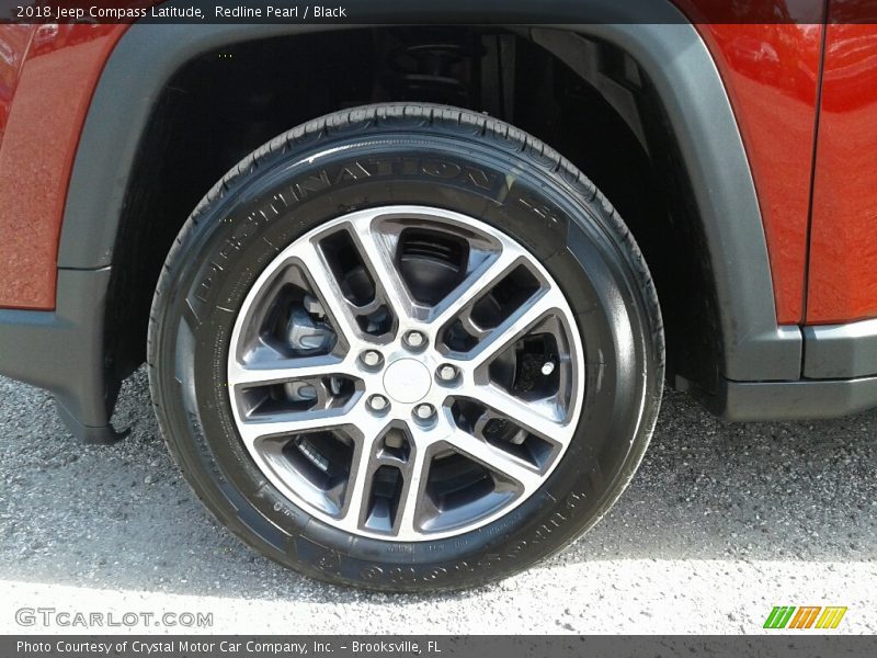 Redline Pearl / Black 2018 Jeep Compass Latitude