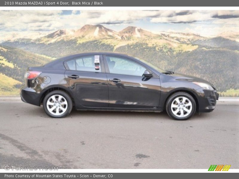 Black Mica / Black 2010 Mazda MAZDA3 i Sport 4 Door