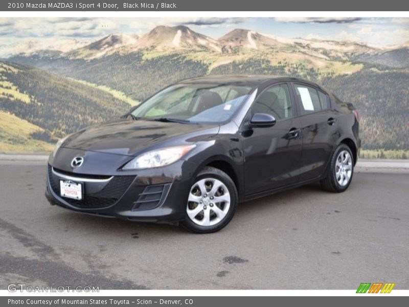 Black Mica / Black 2010 Mazda MAZDA3 i Sport 4 Door