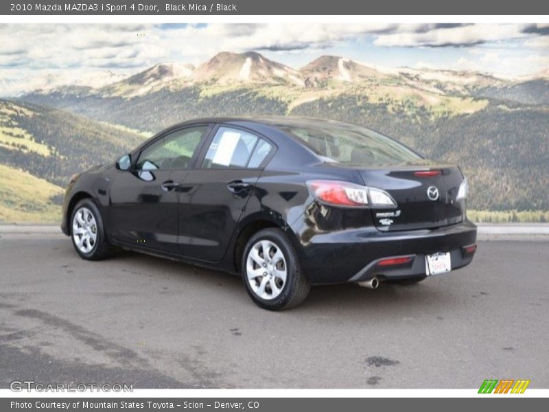 Black Mica / Black 2010 Mazda MAZDA3 i Sport 4 Door