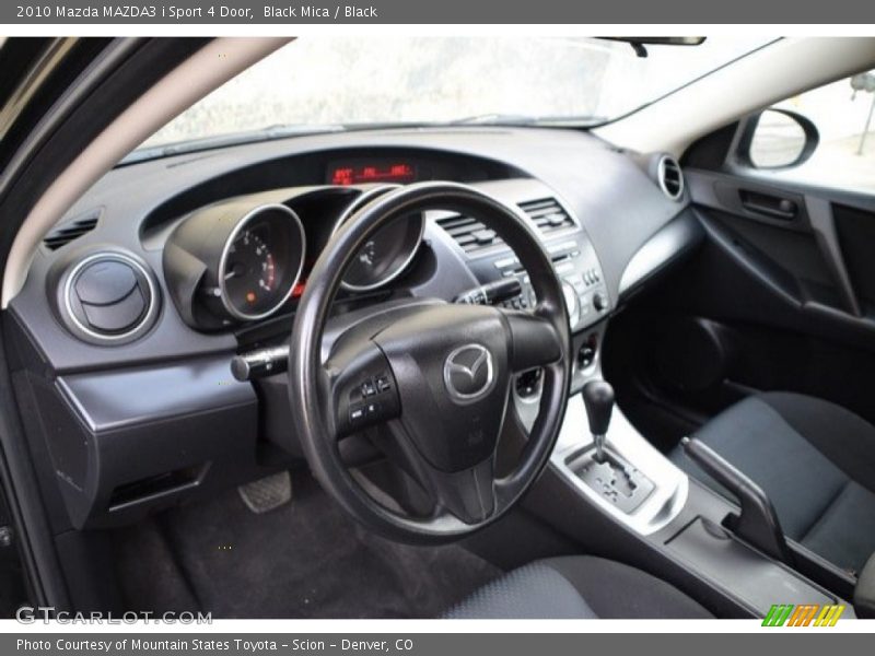 Black Mica / Black 2010 Mazda MAZDA3 i Sport 4 Door