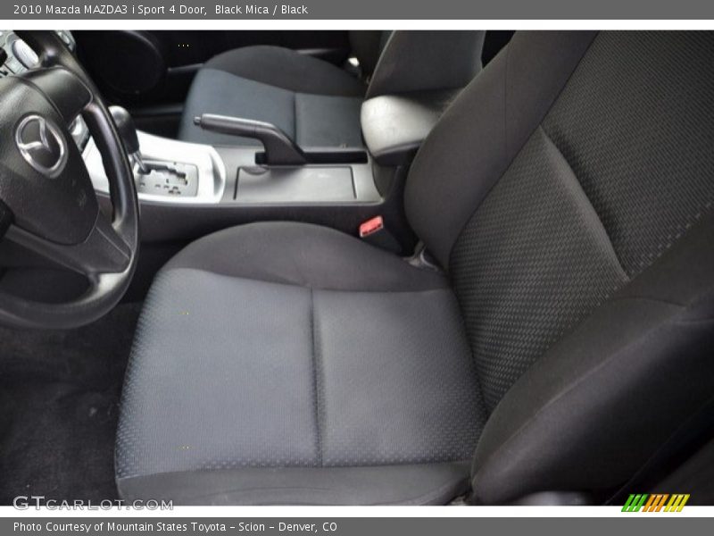 Black Mica / Black 2010 Mazda MAZDA3 i Sport 4 Door