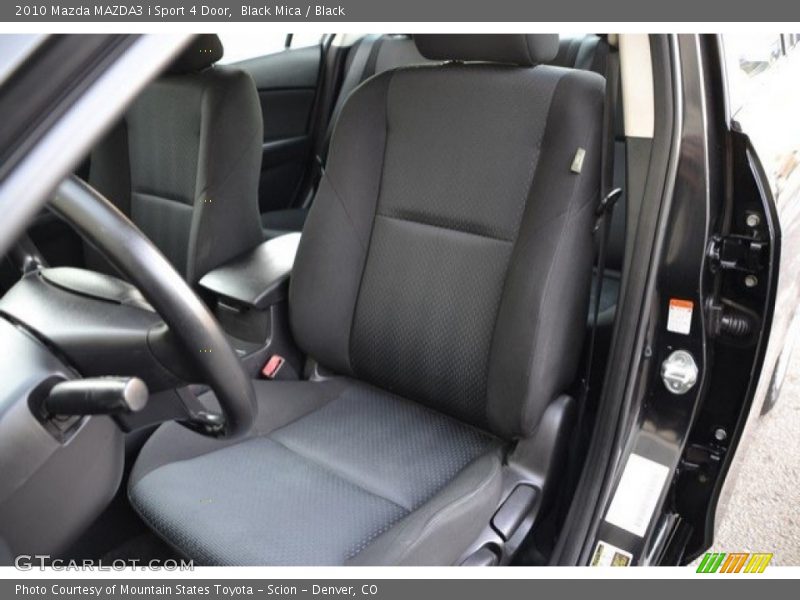 Black Mica / Black 2010 Mazda MAZDA3 i Sport 4 Door