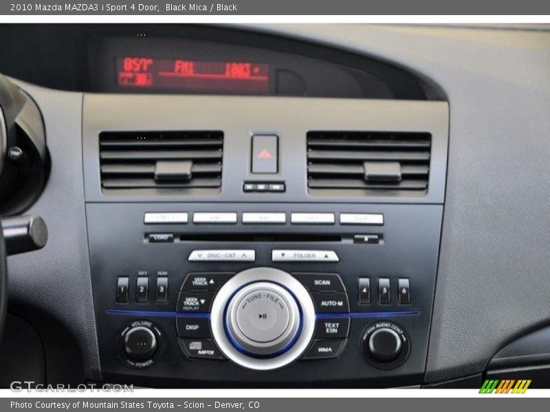 Black Mica / Black 2010 Mazda MAZDA3 i Sport 4 Door