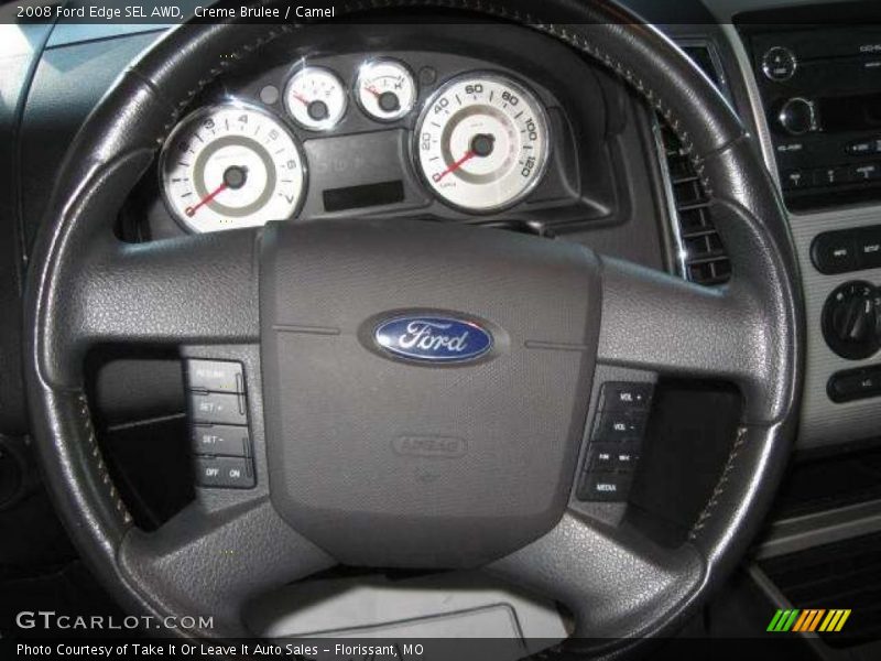 Creme Brulee / Camel 2008 Ford Edge SEL AWD