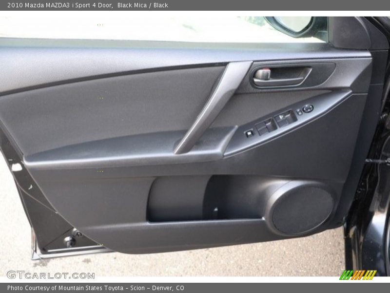 Black Mica / Black 2010 Mazda MAZDA3 i Sport 4 Door