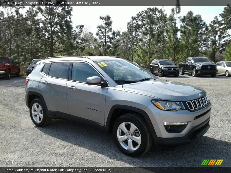 Billet Silver Metallic / Black 2018 Jeep Compass Latitude