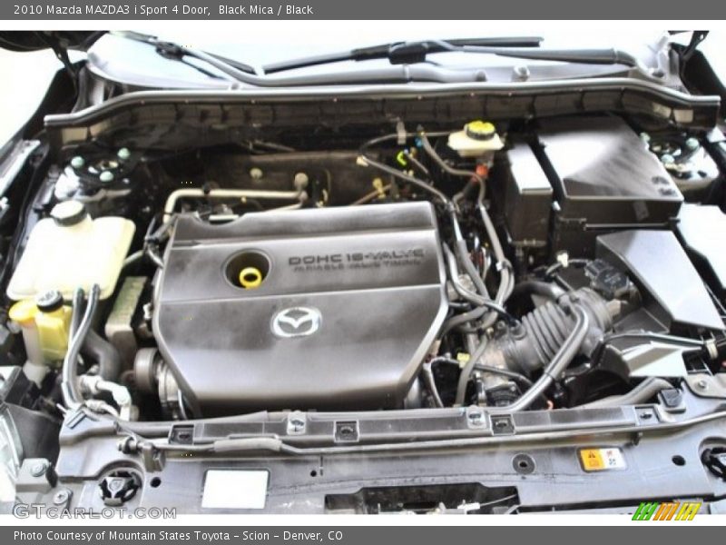 Black Mica / Black 2010 Mazda MAZDA3 i Sport 4 Door