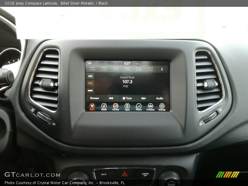 Billet Silver Metallic / Black 2018 Jeep Compass Latitude