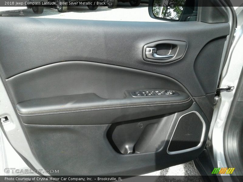 Billet Silver Metallic / Black 2018 Jeep Compass Latitude