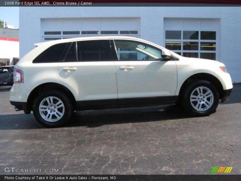 Creme Brulee / Camel 2008 Ford Edge SEL AWD