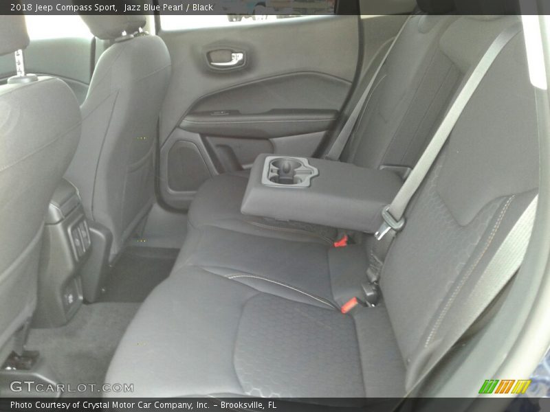 Jazz Blue Pearl / Black 2018 Jeep Compass Sport