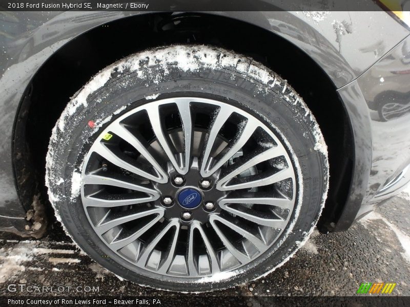 Magnetic / Ebony 2018 Ford Fusion Hybrid SE