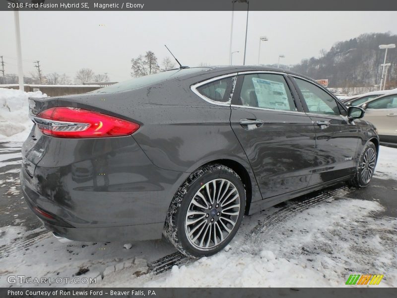 Magnetic / Ebony 2018 Ford Fusion Hybrid SE