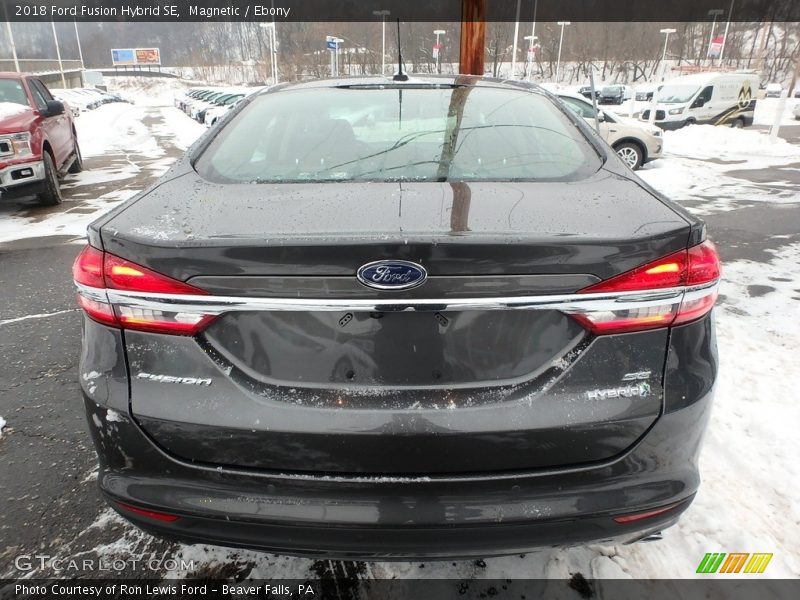 Magnetic / Ebony 2018 Ford Fusion Hybrid SE