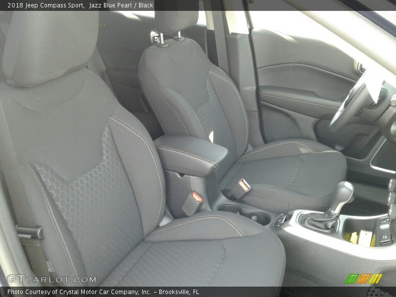 Jazz Blue Pearl / Black 2018 Jeep Compass Sport