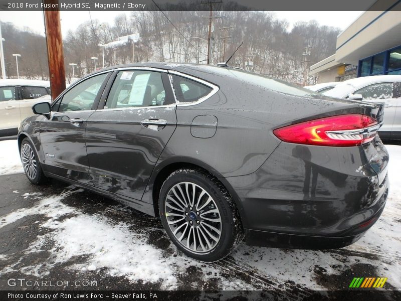Magnetic / Ebony 2018 Ford Fusion Hybrid SE