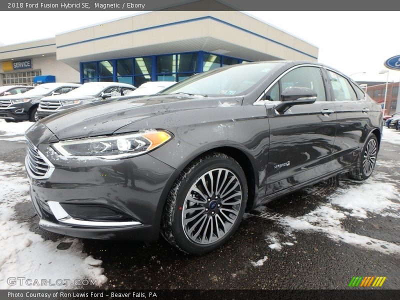 Magnetic / Ebony 2018 Ford Fusion Hybrid SE