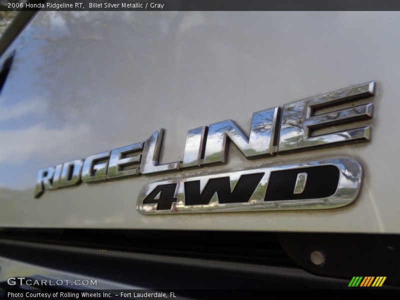 Billet Silver Metallic / Gray 2006 Honda Ridgeline RT