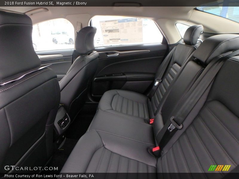 Magnetic / Ebony 2018 Ford Fusion Hybrid SE