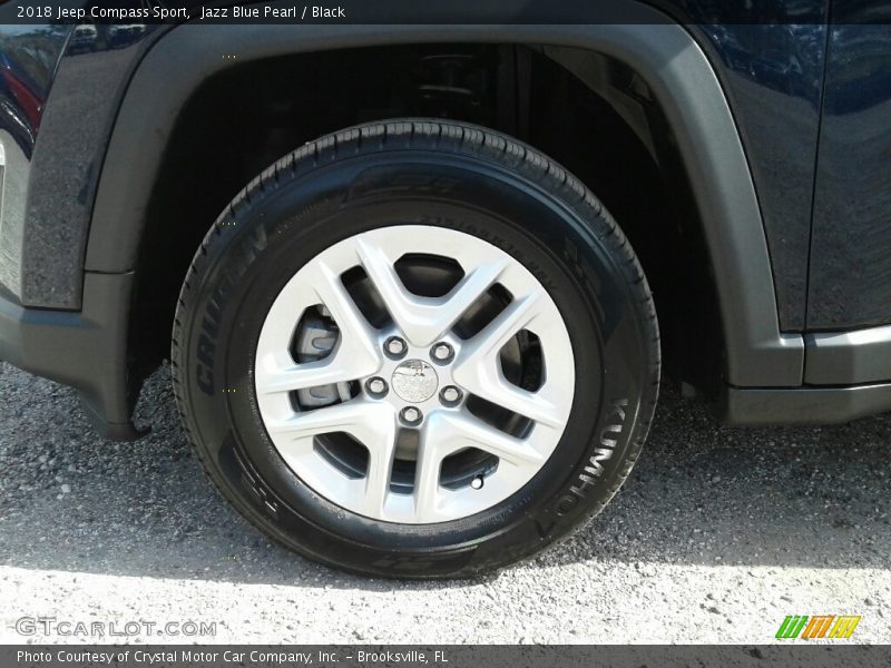 Jazz Blue Pearl / Black 2018 Jeep Compass Sport
