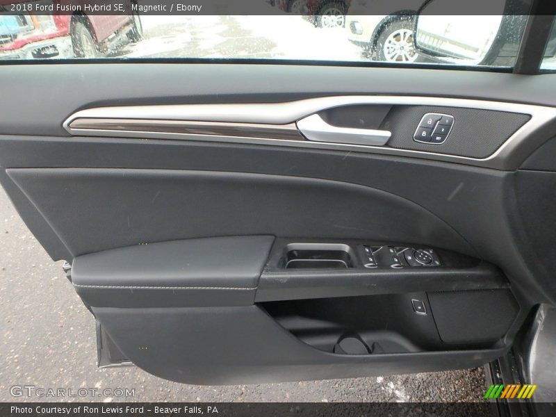Magnetic / Ebony 2018 Ford Fusion Hybrid SE