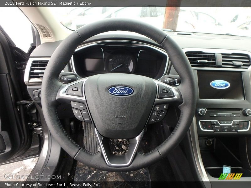 Magnetic / Ebony 2018 Ford Fusion Hybrid SE
