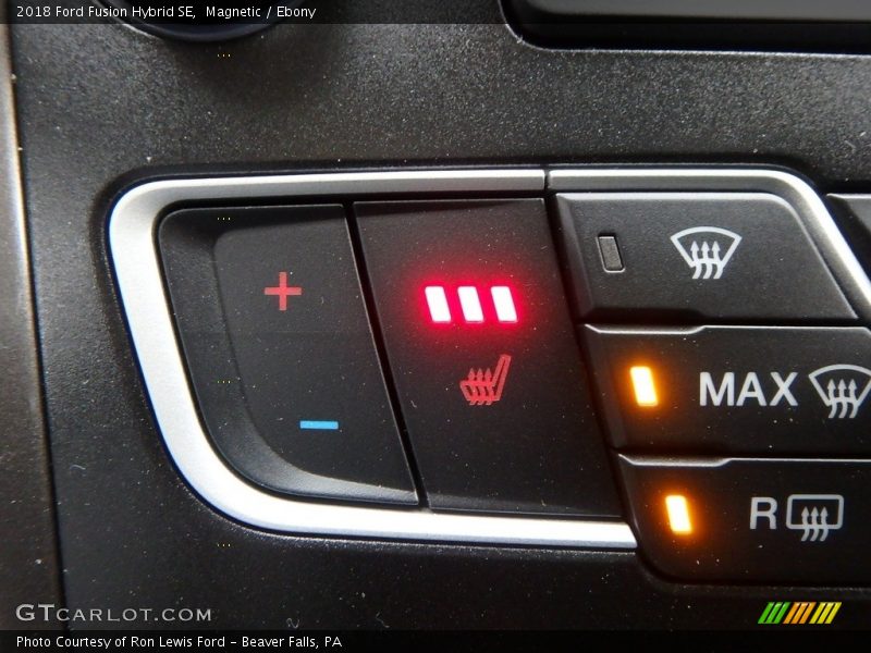 Magnetic / Ebony 2018 Ford Fusion Hybrid SE