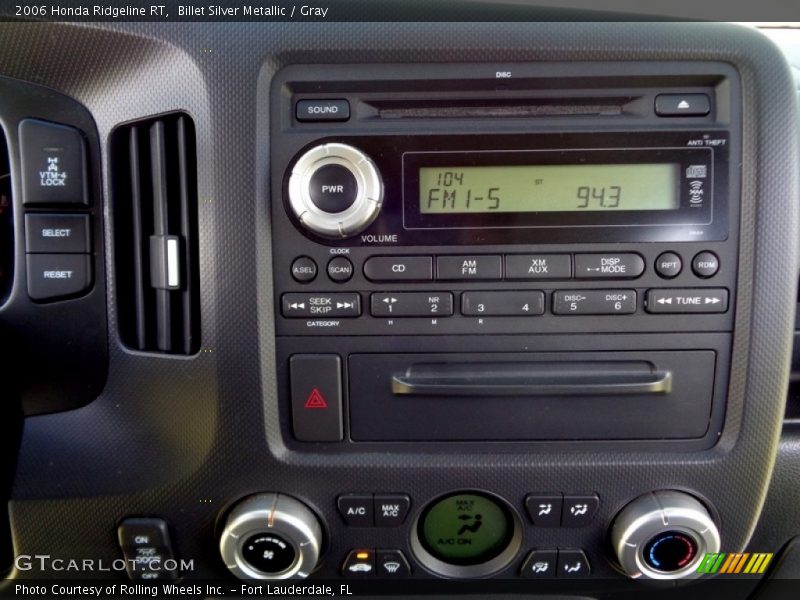 Billet Silver Metallic / Gray 2006 Honda Ridgeline RT
