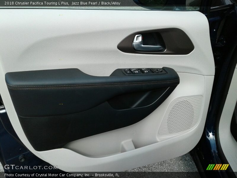 Jazz Blue Pearl / Black/Alloy 2018 Chrysler Pacifica Touring L Plus